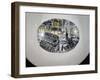 Piccadilly Circus, Decoration on Wedgwood Bowl Commemorating the Boat Race-Eric Ravilious-Framed Giclee Print