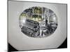 Piccadilly Circus, Decoration on Wedgwood Bowl Commemorating the Boat Race-Eric Ravilious-Mounted Giclee Print