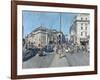 Piccadilly Circus from the end of Piccadilly, 4pm, June, 2015-Peter Brown-Framed Giclee Print