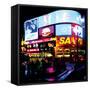 Piccadilly Circus Lights, London-Tosh-Framed Stretched Canvas