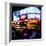 Piccadilly Circus Lights, London-Tosh-Framed Art Print