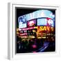 Piccadilly Circus Lights, London-Tosh-Framed Art Print