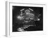 Piccadilly Circus London at Night, 1952-Associated Newspapers-Framed Photo