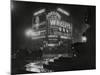 Piccadilly Circus London at Night, 1952-Associated Newspapers-Mounted Photo