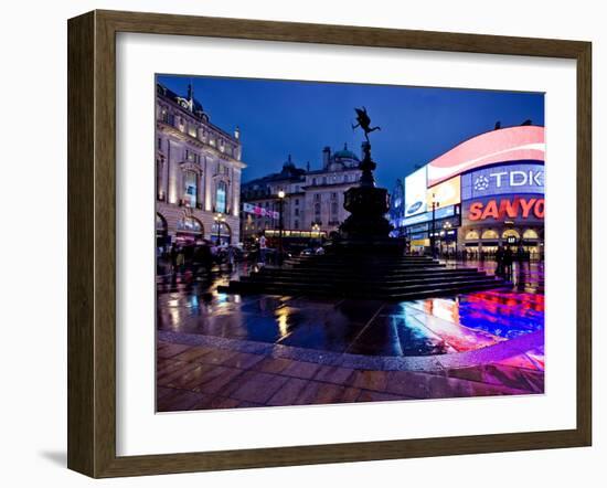 Piccadilly Circus, London, England, United Kingdom, Europe-Ben Pipe-Framed Photographic Print