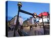 Piccadilly Circus, London, England, United Kingdom, Europe-Stuart Black-Stretched Canvas