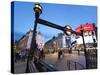 Piccadilly Circus, London, England, United Kingdom, Europe-Stuart Black-Stretched Canvas