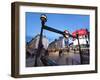 Piccadilly Circus, London, England, United Kingdom, Europe-Stuart Black-Framed Photographic Print