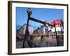 Piccadilly Circus, London, England, United Kingdom, Europe-Stuart Black-Framed Photographic Print