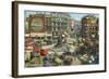 Piccadilly Circus, London, England-null-Framed Art Print