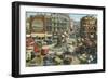 Piccadilly Circus, London, England-null-Framed Art Print