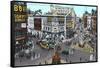 Piccadilly Circus, London, England-null-Framed Stretched Canvas