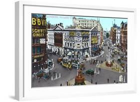 Piccadilly Circus, London, England-null-Framed Art Print