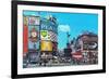 Piccadilly Circus, London, England-null-Framed Premium Giclee Print