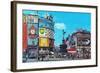 Piccadilly Circus, London, England-null-Framed Art Print