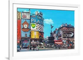 Piccadilly Circus, London, England-null-Framed Art Print