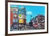 Piccadilly Circus, London, England-null-Framed Art Print