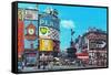 Piccadilly Circus, London, England-null-Framed Stretched Canvas