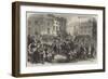 Piccadilly Circus on the Morning of the Derby Day-null-Framed Giclee Print