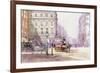 Piccadilly Circus Towards Regent Street, C.1893-John Sutton-Framed Giclee Print