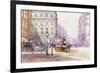 Piccadilly Circus Towards Regent Street, C.1893-John Sutton-Framed Giclee Print