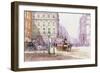 Piccadilly Circus Towards Regent Street, C.1893-John Sutton-Framed Giclee Print