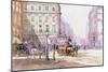 Piccadilly Circus Towards Regent Street, C.1893-John Sutton-Mounted Giclee Print