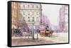 Piccadilly Circus Towards Regent Street, C.1893-John Sutton-Framed Stretched Canvas