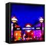 Piccadilly Circus Tube, London-Tosh-Framed Stretched Canvas