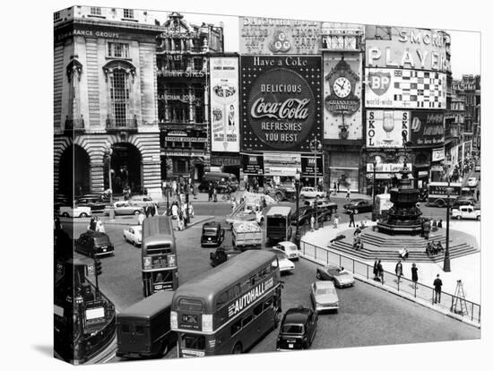 Piccadilly Circus-null-Stretched Canvas