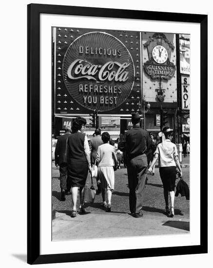 Piccadilly Circus-null-Framed Photographic Print