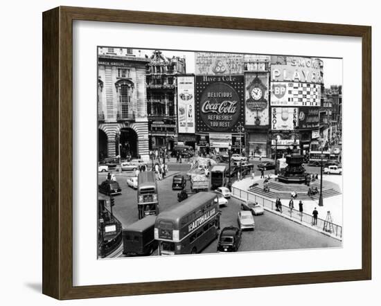 Piccadilly Circus-null-Framed Photographic Print