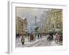 Piccadilly Circus-John Sutton-Framed Giclee Print