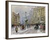 Piccadilly Circus-John Sutton-Framed Giclee Print