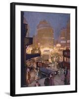 Piccadilly Circus-Graham Simmons-Framed Art Print