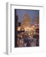 Piccadilly Circus-Graham Simmons-Framed Art Print