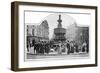 Piccadilly Circus-null-Framed Art Print