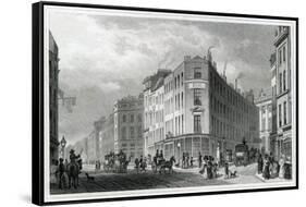 Piccadilly, from Coventry Street, 1830-Thomas Hosmer Shepherd-Framed Stretched Canvas