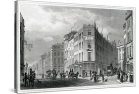 Piccadilly, from Coventry Street, 1830-Thomas Hosmer Shepherd-Stretched Canvas