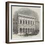 Piccadilly Front of the Museum of Economic Geology-null-Framed Giclee Print