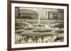 Piccadilly Gardens-Laurence Stephen Lowry-Framed Giclee Print