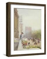 Piccadilly in June, 1892-Rose Maynard Barton-Framed Giclee Print