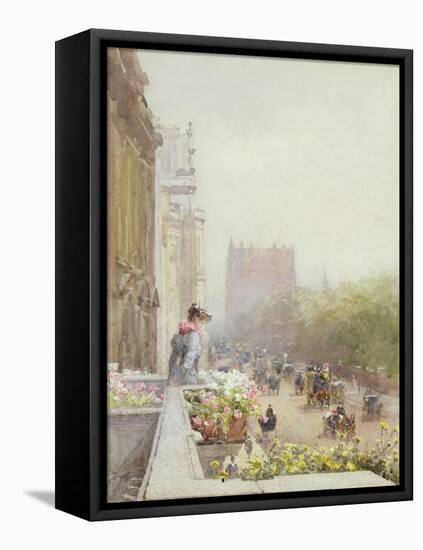 Piccadilly in June, 1892-Rose Maynard Barton-Framed Stretched Canvas