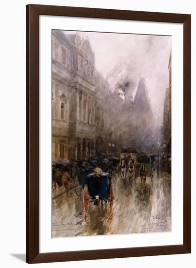 Piccadilly, London-Paolo Sala-Framed Giclee Print