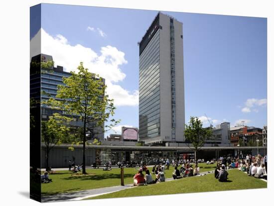 Piccadilly, Manchester, England, United Kingdom, Europe-Richardson Peter-Stretched Canvas