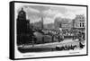 Piccadilly, Manchester-null-Framed Stretched Canvas