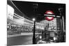 Piccadilly Night-Leo Dolan-Mounted Giclee Print