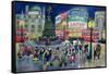 Piccadilly-Lisa Graa Jensen-Framed Stretched Canvas