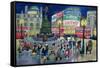 Piccadilly-Lisa Graa Jensen-Framed Stretched Canvas