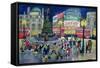 Piccadilly-Lisa Graa Jensen-Framed Stretched Canvas